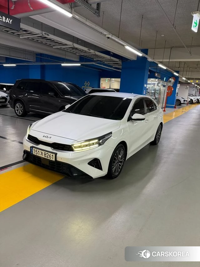 Kia The New K3 2nd generation 2021 Белый из Кореи