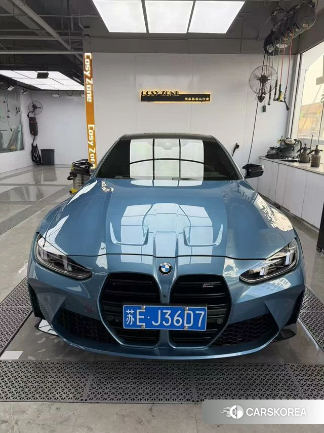 BMW M4 2025 Синий из Китая