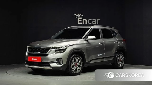 Kia Seltos 2019 Серый из Кореи