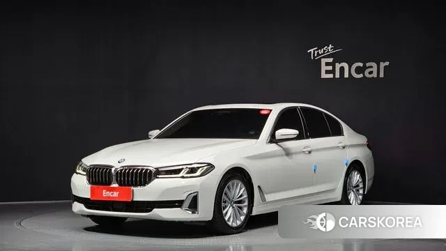 BMW 5 Series (G30) 2021 Белый из Кореи