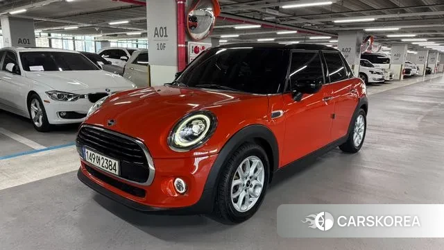 Mini Cooper 2021 Оранжевый из Кореи