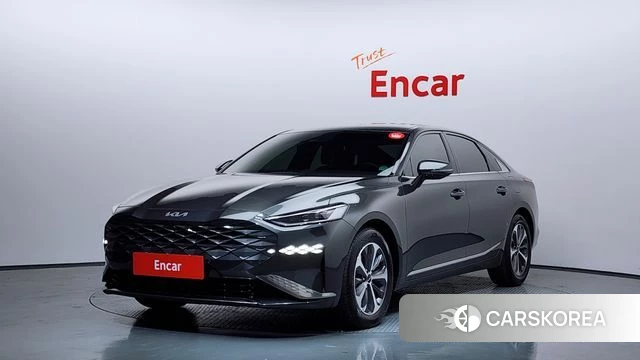 Kia K8 Hybrid 2022 Серый из Кореи