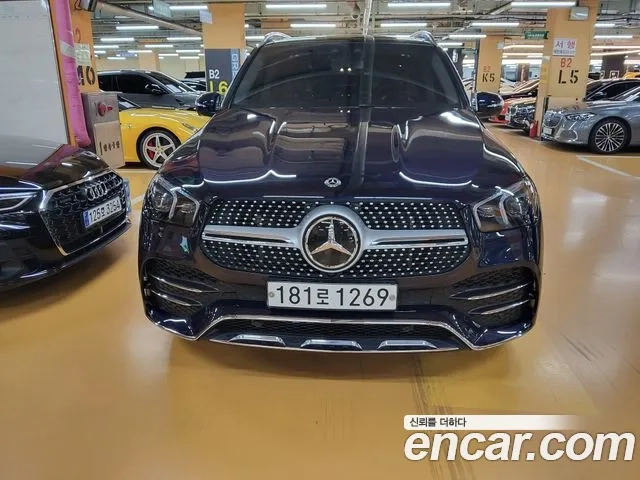 Mercedes-Benz GLE-Class W167 2020 Синий из Кореи