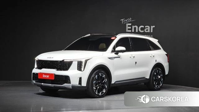 Kia The New Sorento 4th Generation 2024 Белый из Кореи