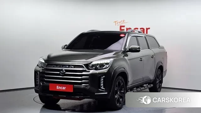 Ssangyong The New Rexton Sports Cannes 2021 Светло-зеленый из Кореи