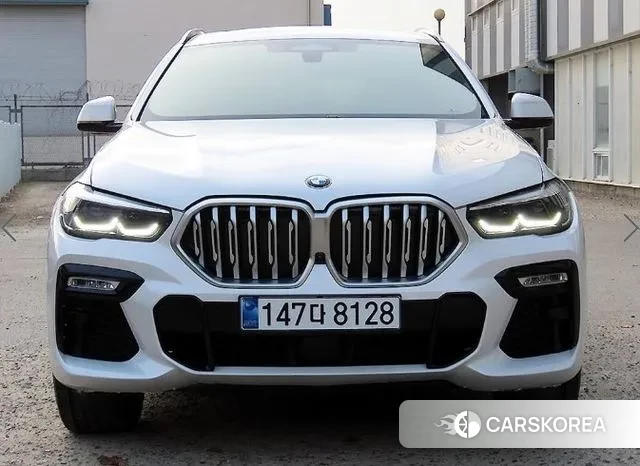 BMW X6 (G06) 2020 Белый из Кореи