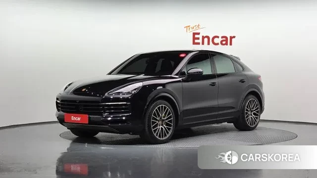 Porsche Cayenne (PO536) 2020 Черный из Кореи