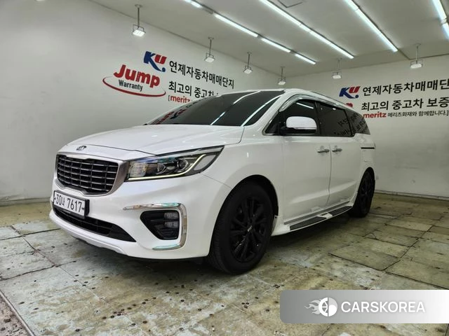 Kia The New Carnival 2018 Белый из Кореи