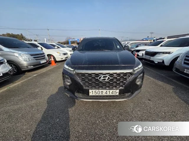 Hyundai Santa Fe TM 2019 Черный из Кореи