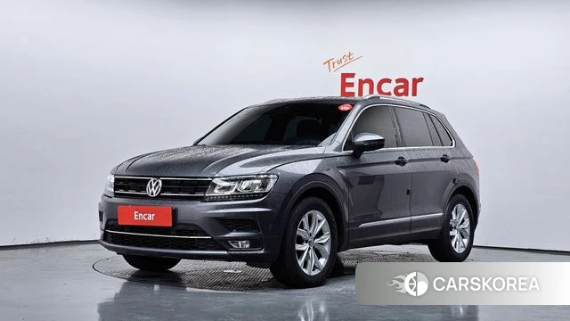Volkswagen Tiguan second Generation 2020 Серый из Кореи