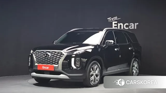 Hyundai Palisade 2022 Черный из Кореи