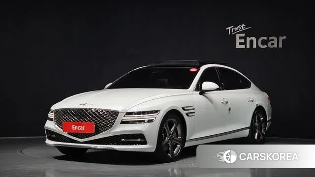 Genesis G80 (RG3) 2021 Белый из Кореи