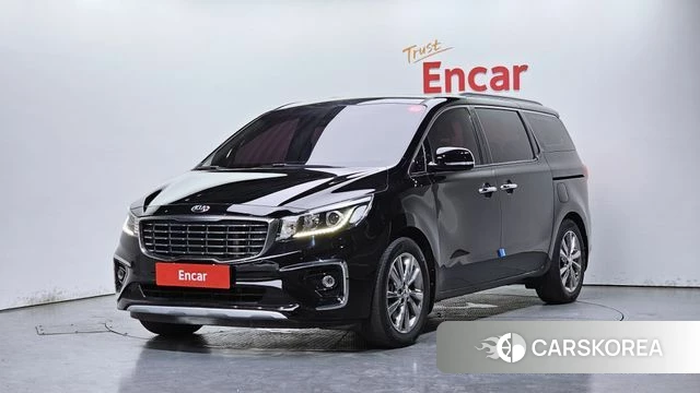 Kia The New Carnival 2018 Черный из Кореи