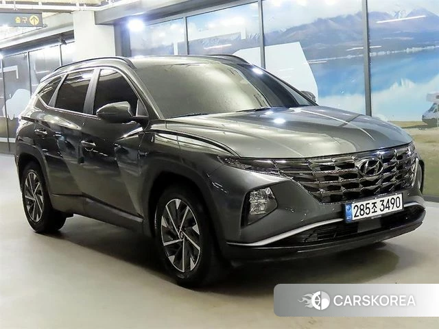 Hyundai Tucson Hybrid (NX4) 2021 Серый из Кореи
