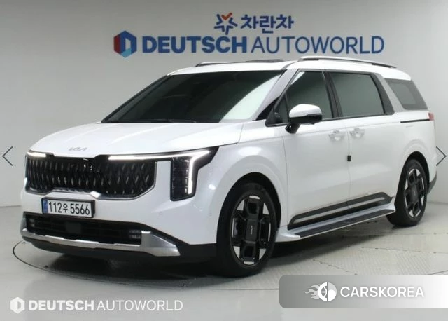 Kia The New Carnival 4th Generation 2025 Белый из Кореи