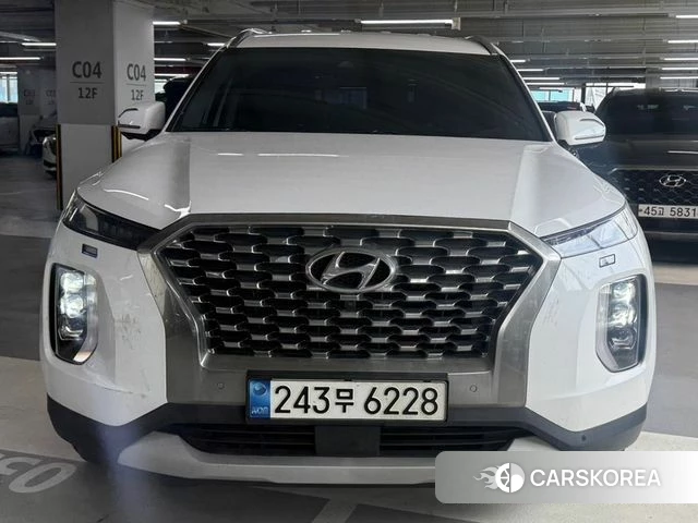 Hyundai Palisade 2019 Белый из Кореи