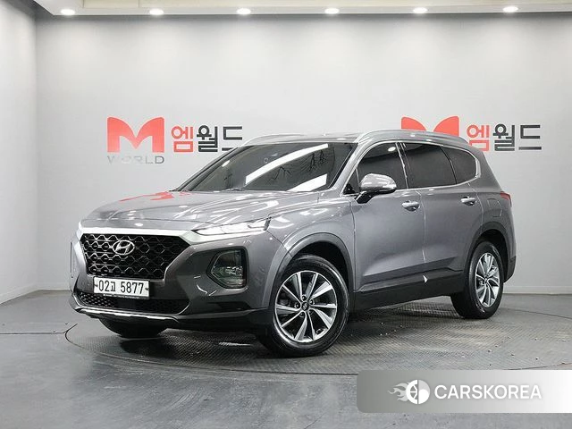 Hyundai Santa Fe TM 2018 Серый из Кореи
