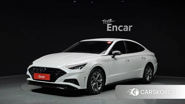 Hyundai Sonata (DN8) 2021 Белый из Кореи