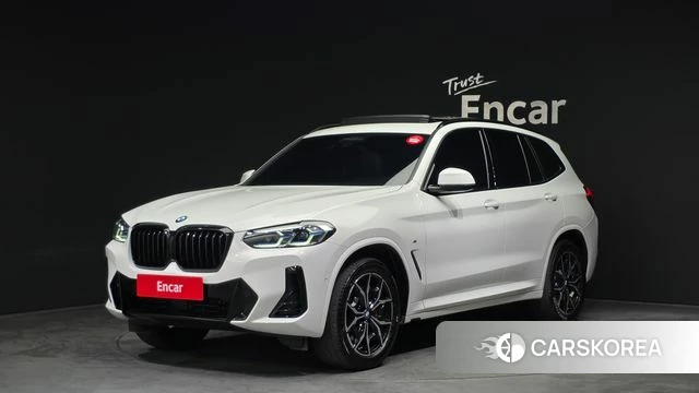 BMW X3 (G01) 2022 Белый из Кореи