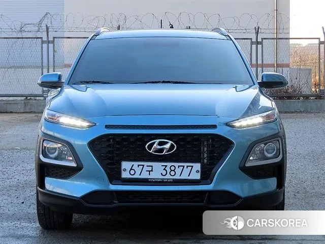 Hyundai Kona 2018 Синий нефрит из Кореи
