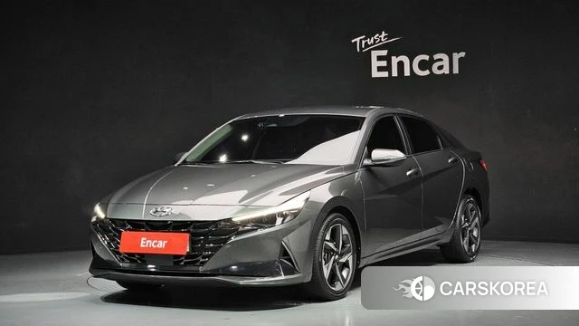 Hyundai Avante (CN7) 2020 Серый из Кореи