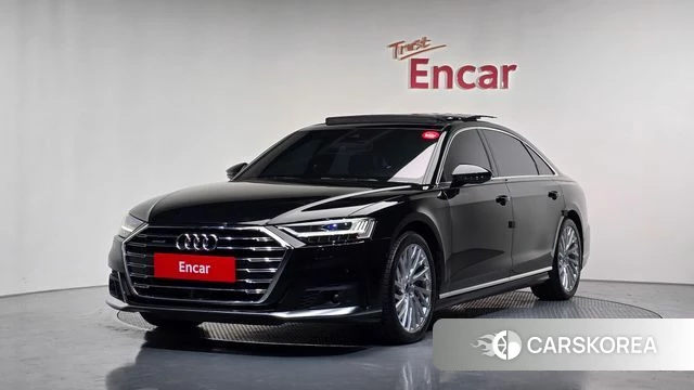 Audi A8 (D5) 2021 Черный из Кореи