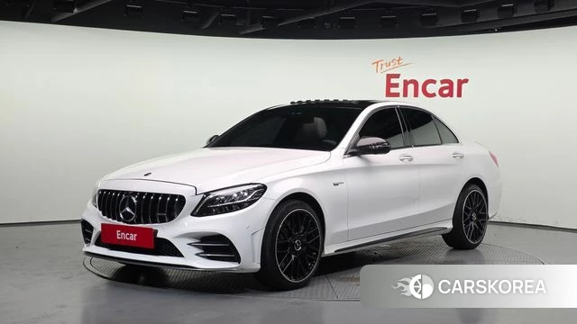 Mercedes-Benz C-Class W205 2020 Белый из Кореи