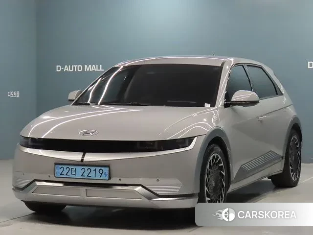 Hyundai Ionic 5 2022 Серебряный двухцветный из Кореи