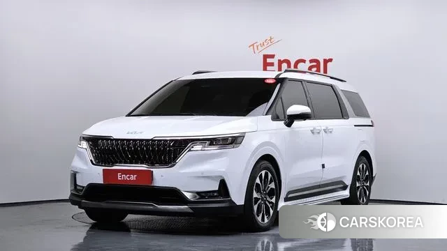 Kia Carnival 4th generation 2021 Белый из Кореи