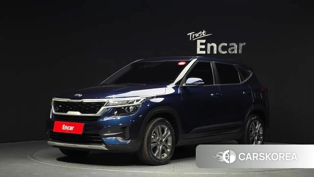 Kia Seltos 2020 Синий из Кореи