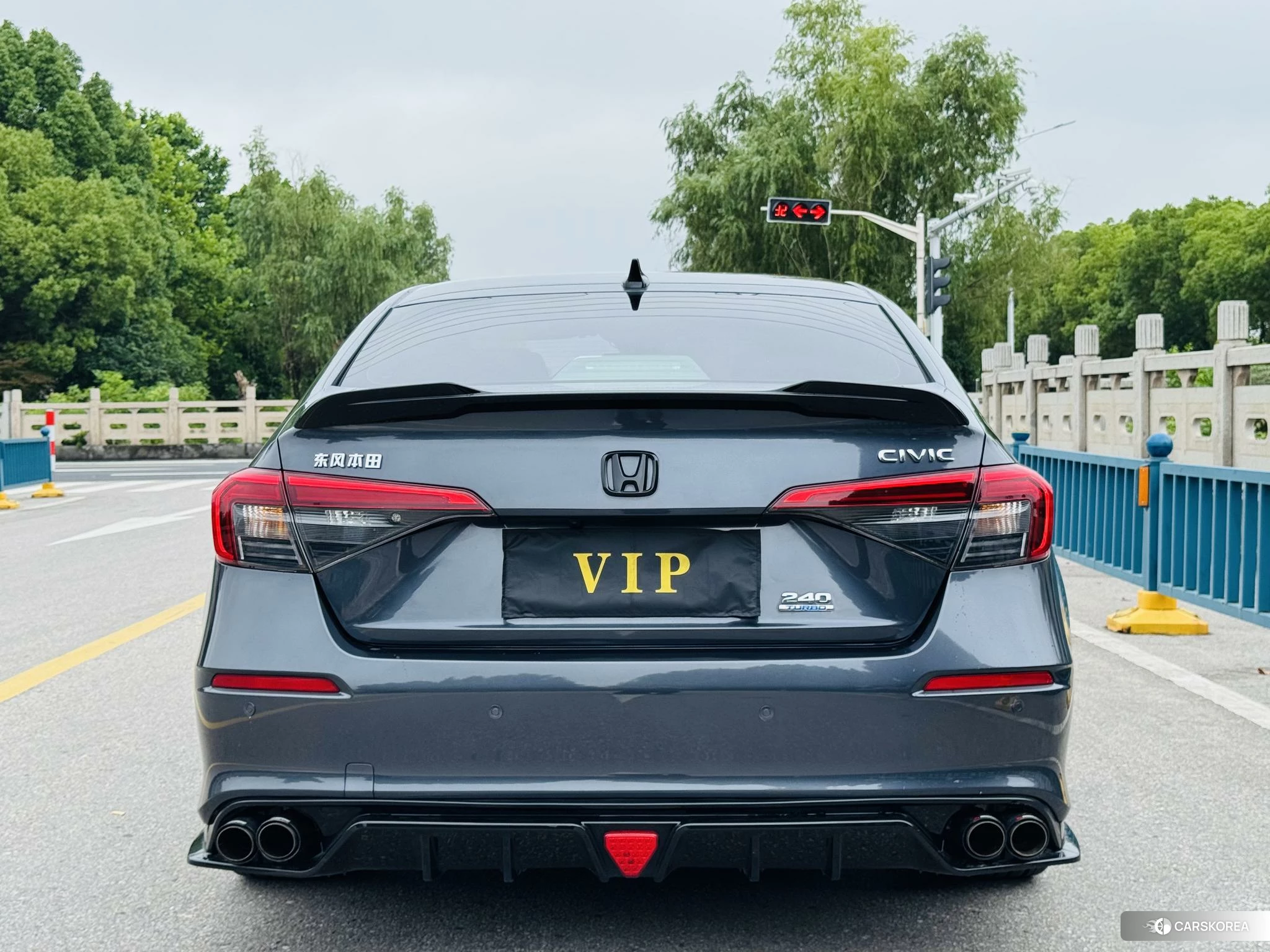 Honda Civic 2021 Темно-серый из Китая