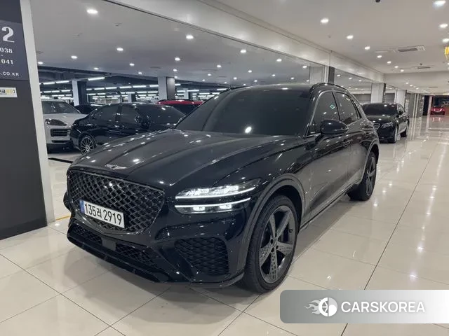 Genesis GV70 2021 Черный из Кореи