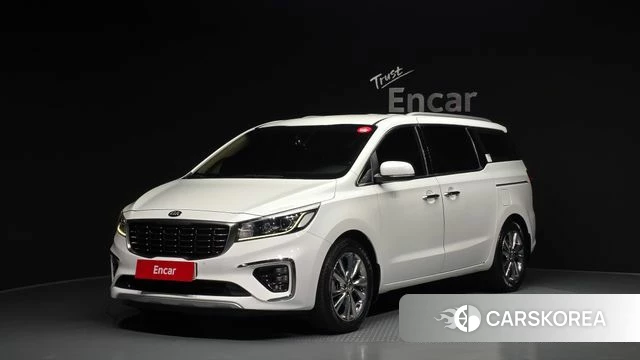 Kia The New Carnival 2019 Белый из Кореи
