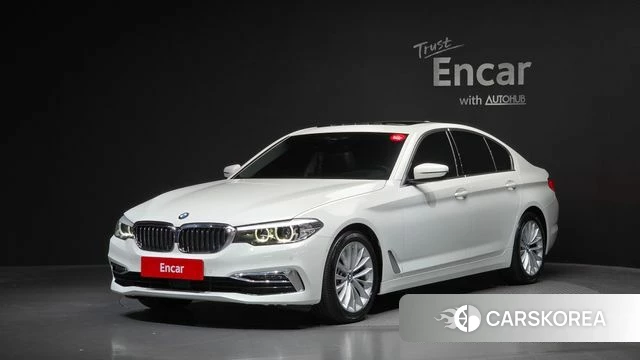 BMW 5 Series (G30) 2019 Белый из Кореи