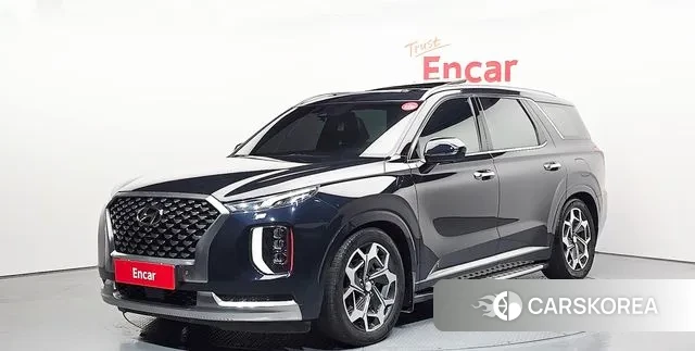 Hyundai Palisade 2021 Синий из Кореи
