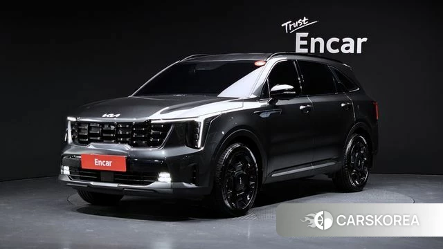 Kia The New Sorento 4th Generation 2023 Черный из Кореи