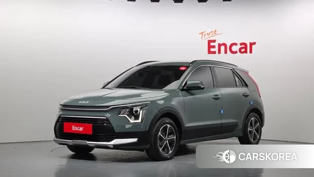 Kia Di Ol Nu Niro 2022 Темно-зеленый из Кореи