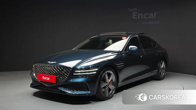 Genesis G80 (RG3) 2022 Синий из Кореи