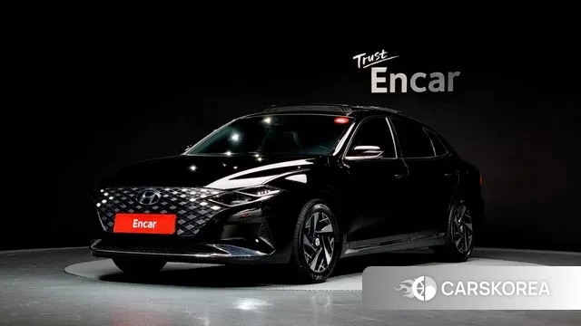 Hyundai The New Grandeur IG Hybrid 2020 Черный из Кореи