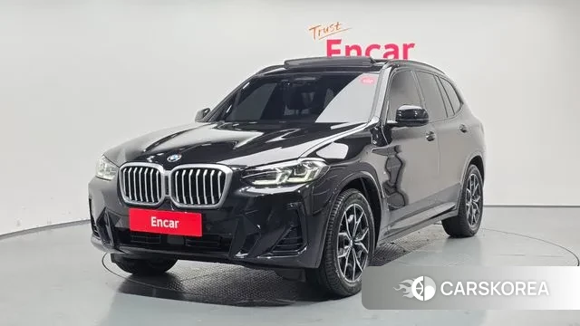BMW X3 (G01) 2022 Черный из Кореи