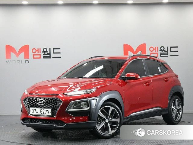 Hyundai Kona 2018 Красный из Кореи