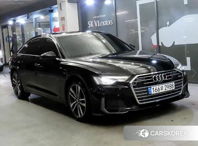Audi A6 (C8) 2022 Черный из Кореи