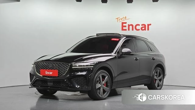 Genesis GV70 2022 Черный из Кореи