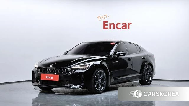 Kia Stinger 2018 Черный из Кореи