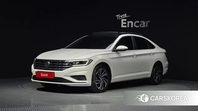 Volkswagen 7th Generation of Jetta 2020 Белый из Кореи