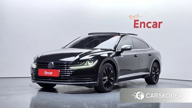 Volkswagen Arteon 2019 Черный из Кореи
