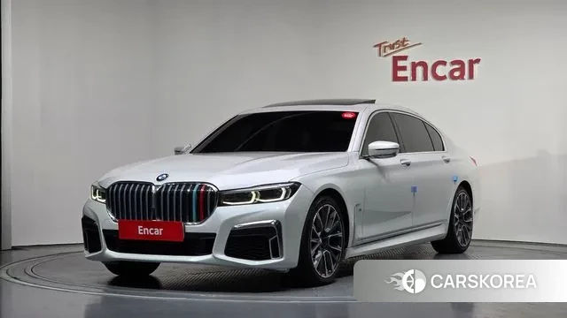 BMW 7 Series (G11) 2021 Белый из Кореи