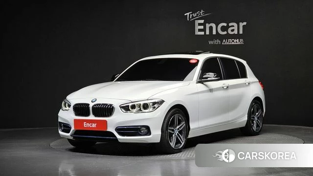 BMW 1 Series (F20) 2019 Белый из Кореи