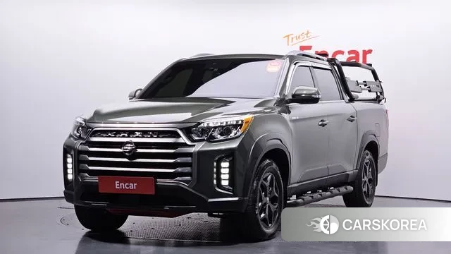 Ssangyong The New Rexton Sports Cannes 2021 Зеленый из Кореи