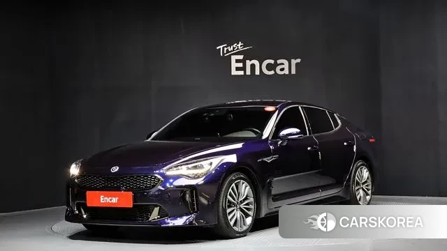 Kia Stinger 2019 Синий из Кореи
